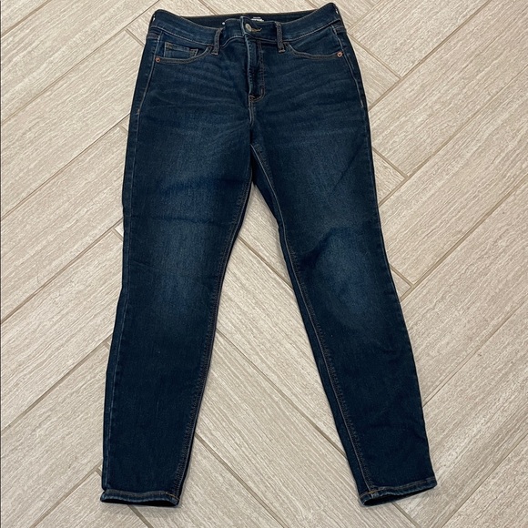 Old Navy Denim - Old Navy Women's Dark Blue Skinny Jeans